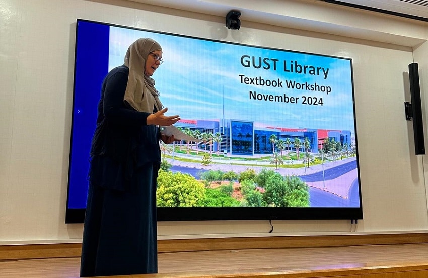 GUST Library Hosts Workshop on Textbook Request Process