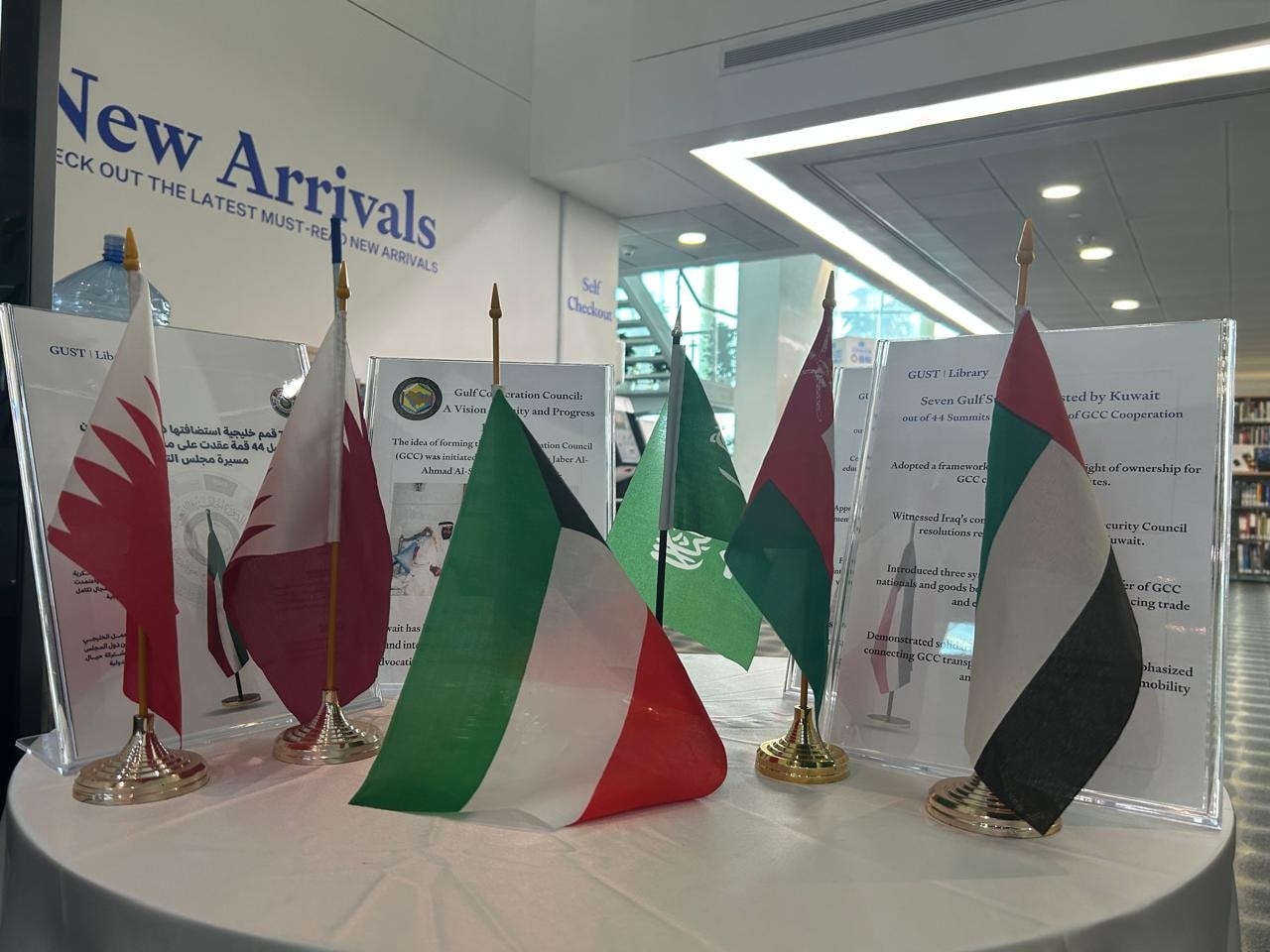 GCC Summits: A Historical Overview Display at GUST Library