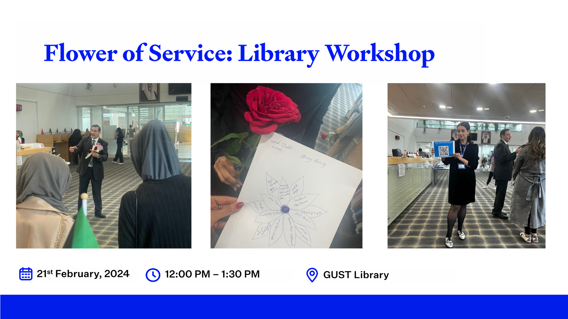 Flower of Service: Library Workshop