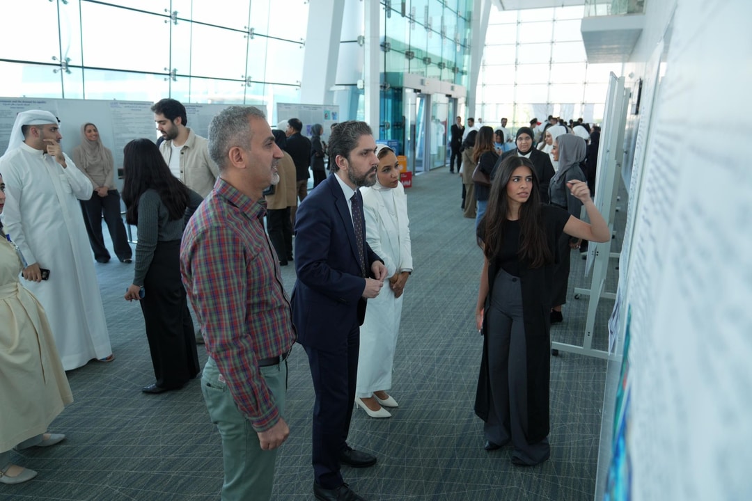 GUST Library Supports Translation Students’ Poster Day!